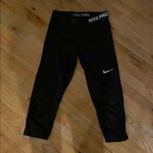 Nike Dri Fit Crop Pants- LARGE